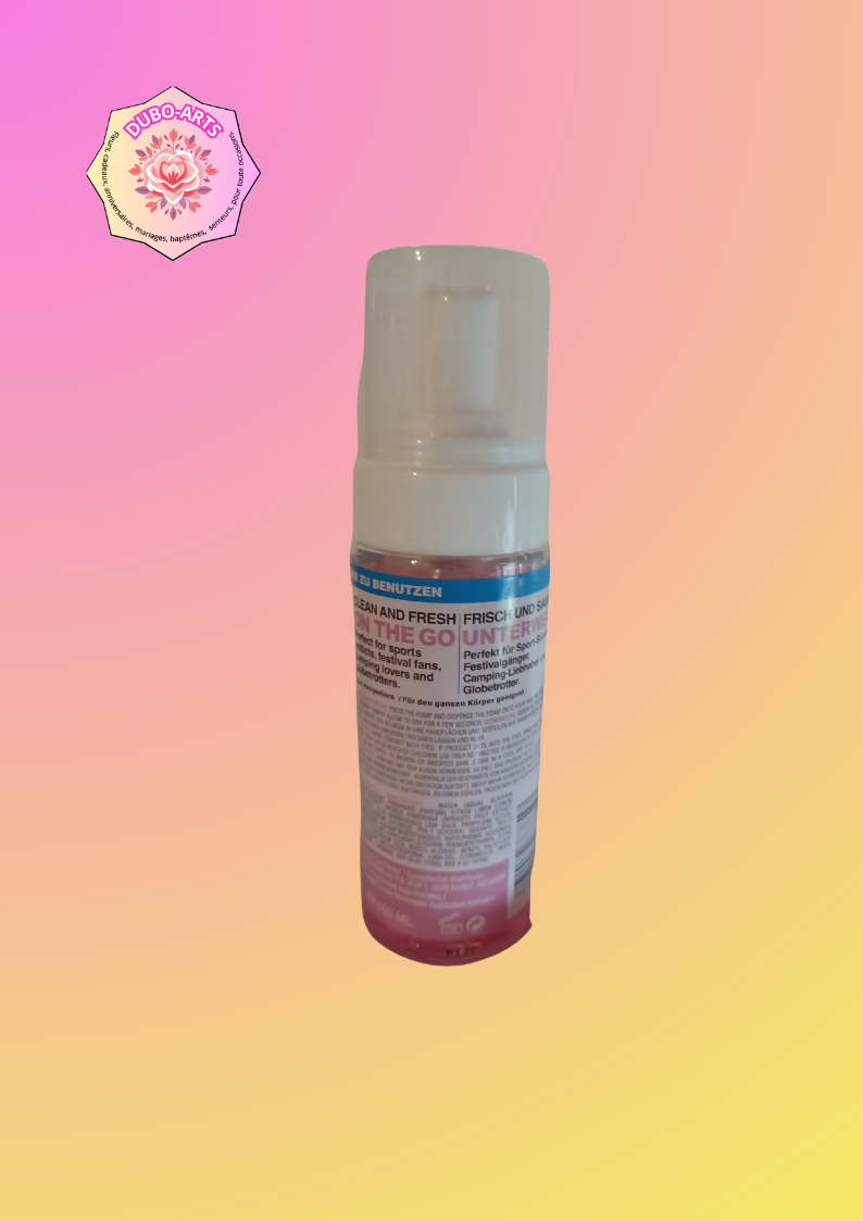 GEL DOUCHE MOUSSE 150MLPROPRE ET FRAIS