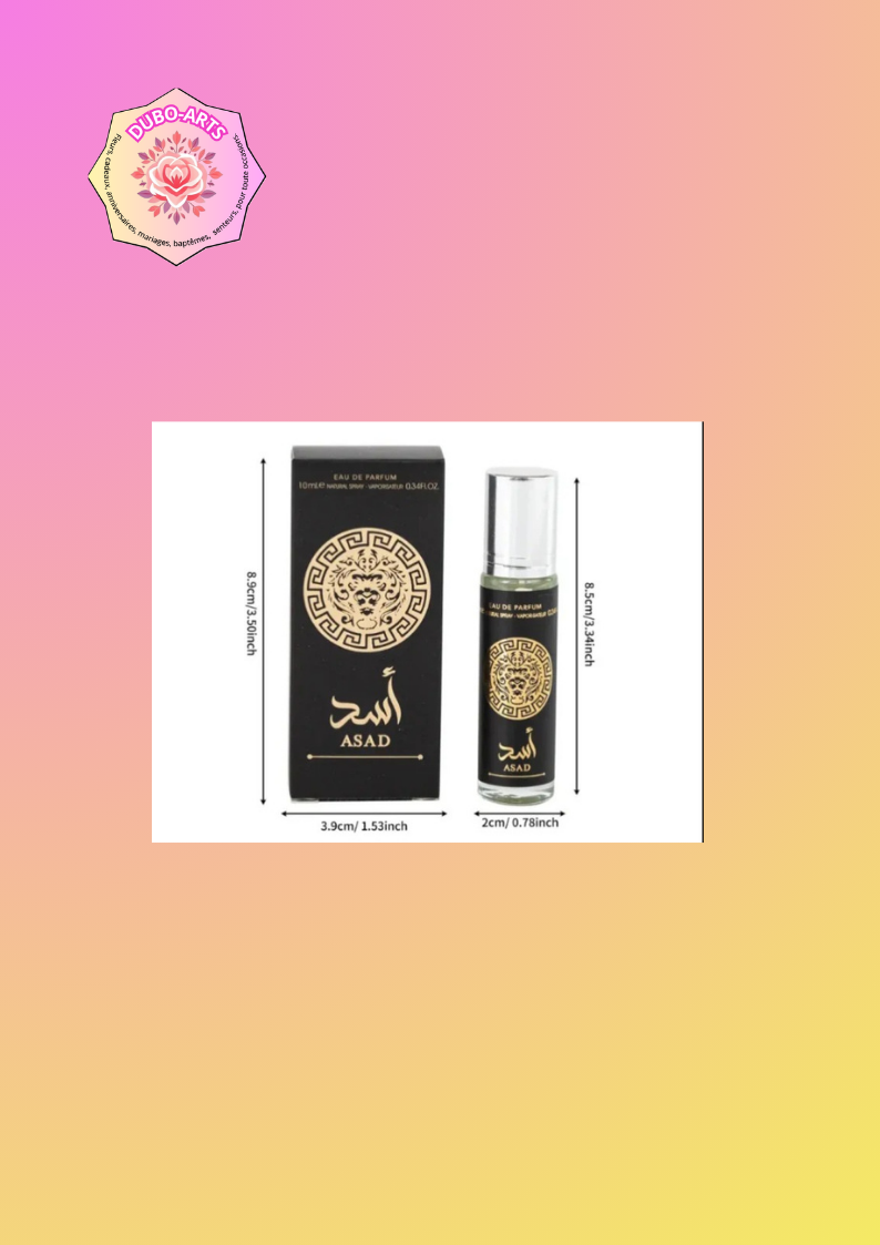 ROLL ON ASAD 10ML EAU DE PARFUM MIXTE