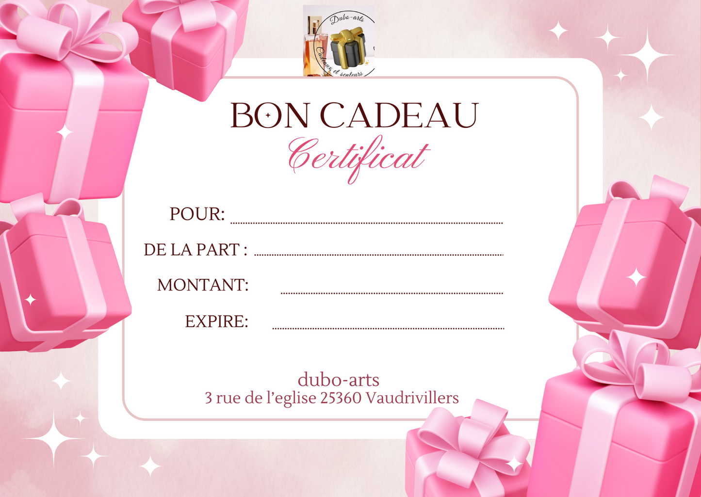 carte-cadeaux magique
