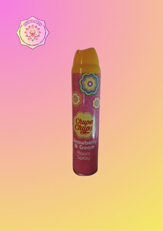 DESODORISANT CHUPA CHUPS FRAISE ET CREME (STRAMBERRY ET CREME) 300ML