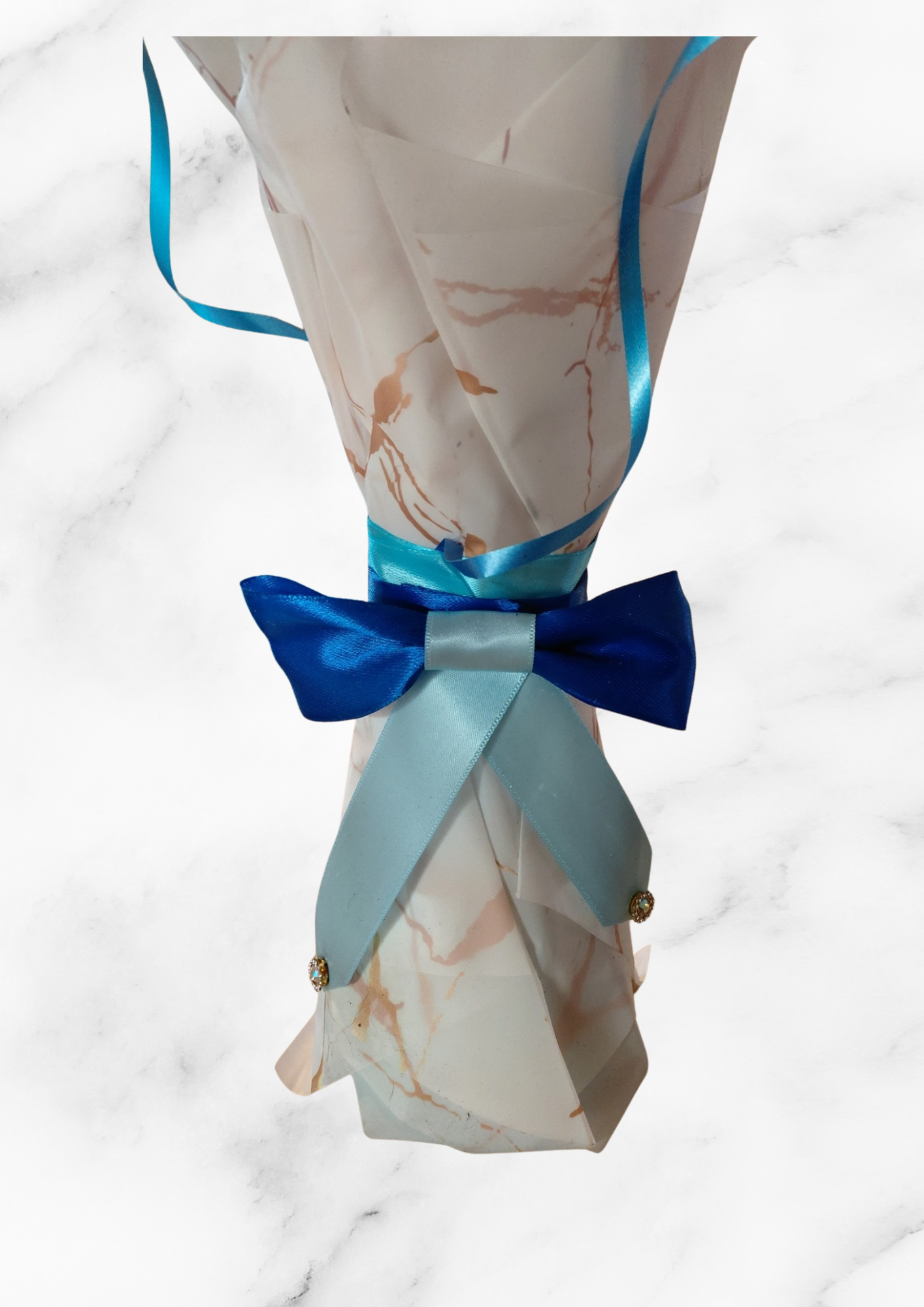BOUQUET DE ROSE BLEU